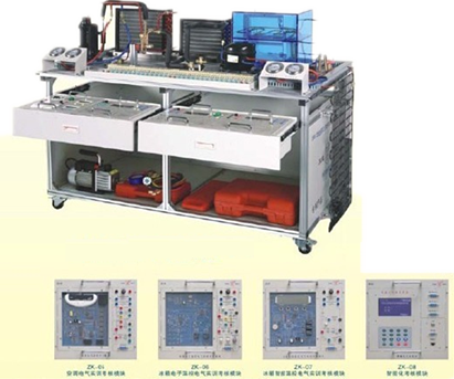 KH-ZL62現(xiàn)代制冷與空調(diào)系統(tǒng)技能實訓裝置 KH-ZL62現(xiàn)代制冷與空調(diào)系統(tǒng)技能實訓裝置