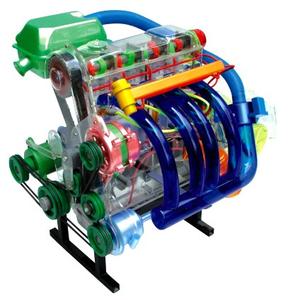 桑塔納2000型發(fā)動(dòng)機(jī)模型 桑塔納2000型發(fā)動(dòng)機(jī)模型